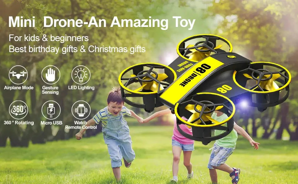 Mini Drone for Kids and Beginners,RC Quadcopter Indoor Helicopter, Sportsman Specialty Products