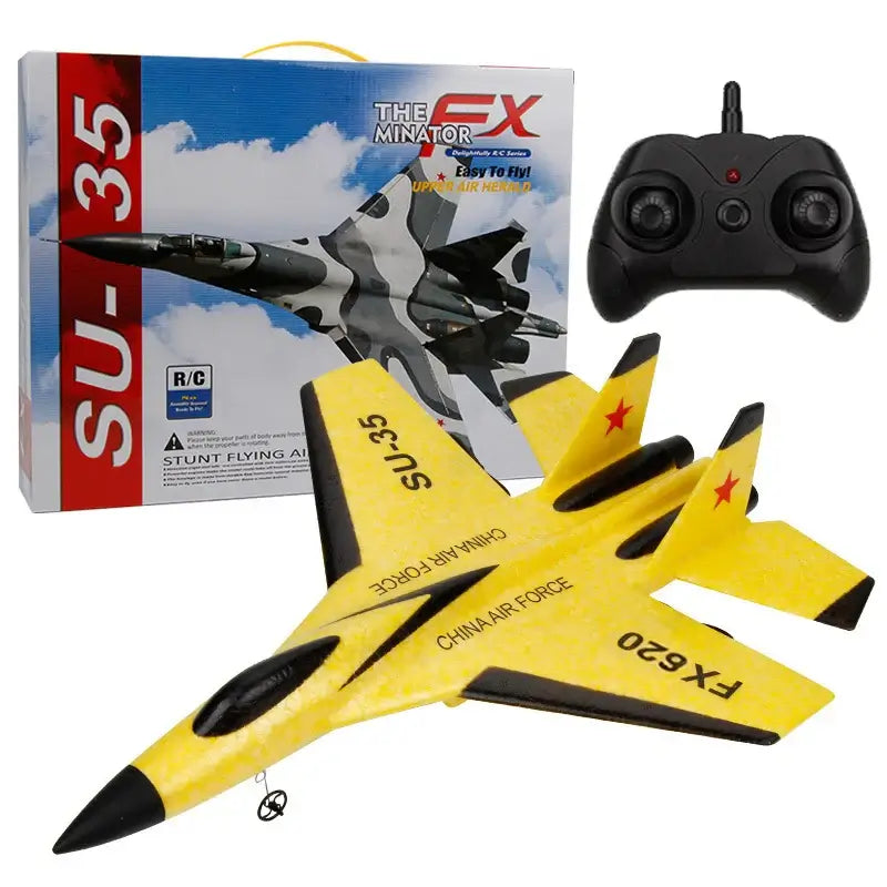 RC Foam Aircraft SU-35 Plane 2.4G Radio Control Glider Sportsman Specialty Products