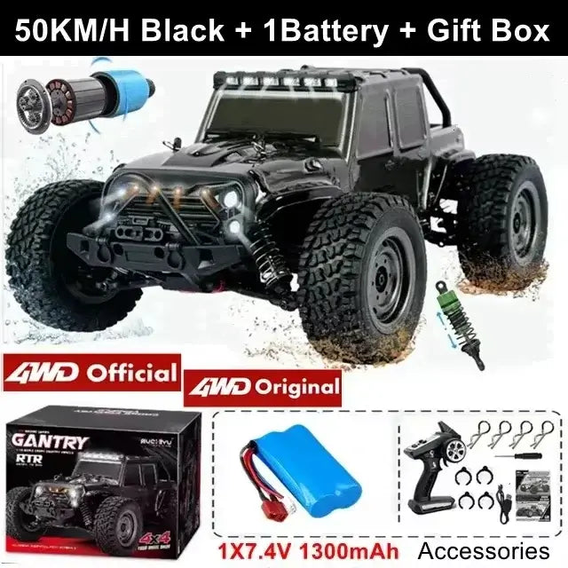 80KM/H Super Brushless 50KM/H Brushed RC Car 4WD 1:16 Sportsman Specialty Products