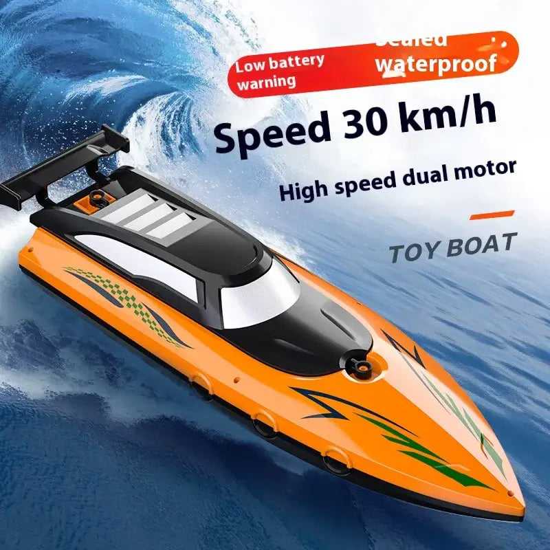 Cross-Border Remote Control Boat Electric Toy Charging 2.4G Remote Control Boat Sportsman Specialty Products
