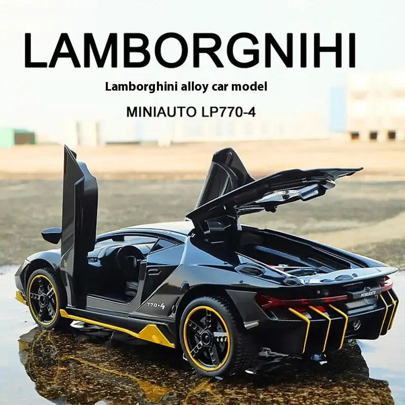 1/32 Cars Toys Auto To Scale Lambor LP770 Diecast Model Cars Sportsman Specialty Products