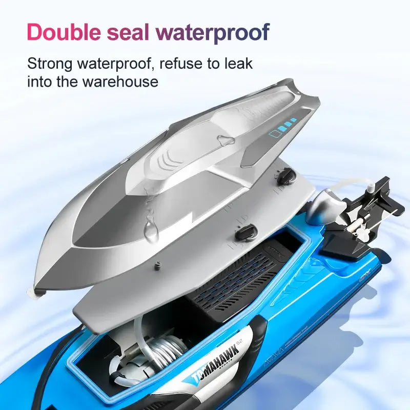 S2 RC Speedboat Boat 50KM/H High-Power Professional Remote Control Sportsman Specialty Products