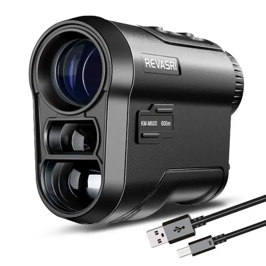 REVASRI Golf Laser Rangefinder 600M Telescope with Flag-Lock Slope