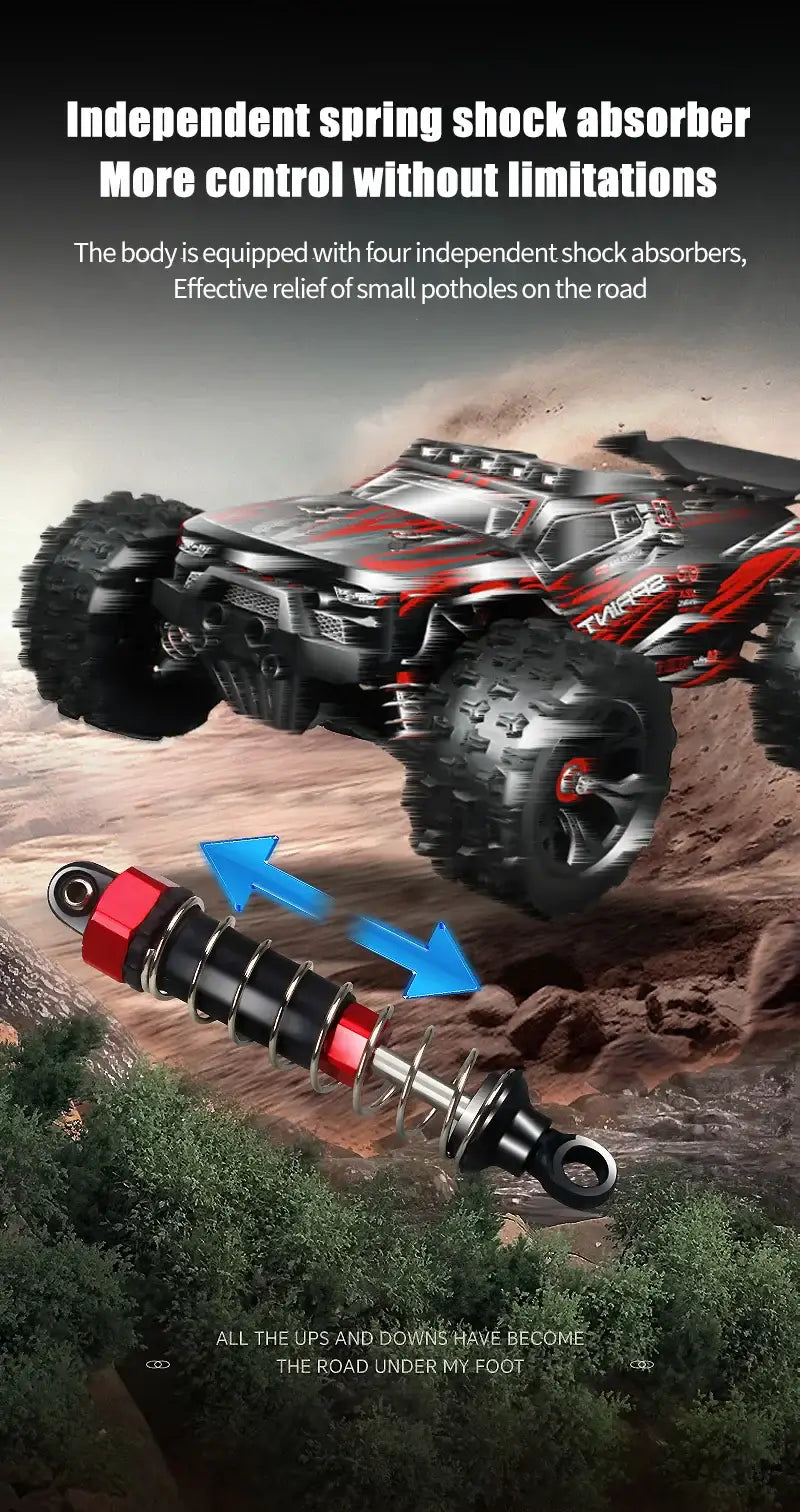 4WD Remote Control 1/14 RC Car 50 or Super Brushless 85KM/H Fast RTR High Speed Sportsman Specialty Products