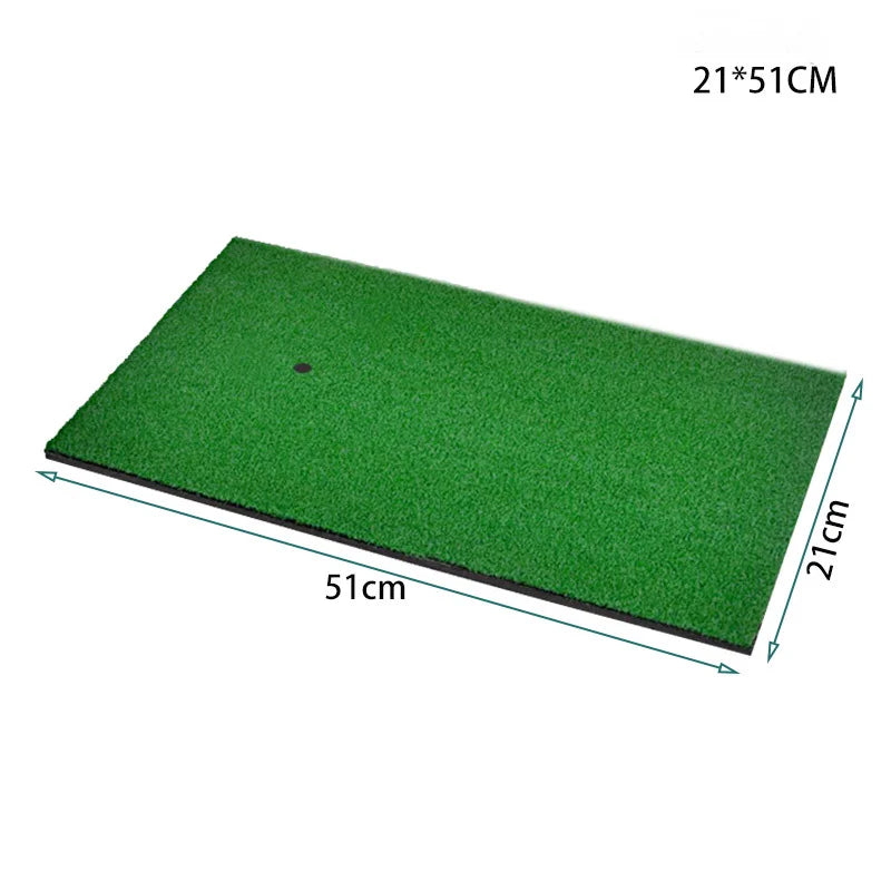 Golf Practice Pad 51X21cm Artificial Lawn Rubber Durable Golf Cage Grass Pad Sportsman Specialty Products