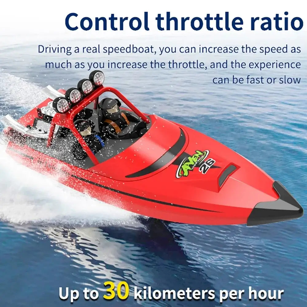 TY725 RC Boat TURBOJET PUMP High-Speed Remote Control Jet Boat Sportsman Specialty Products