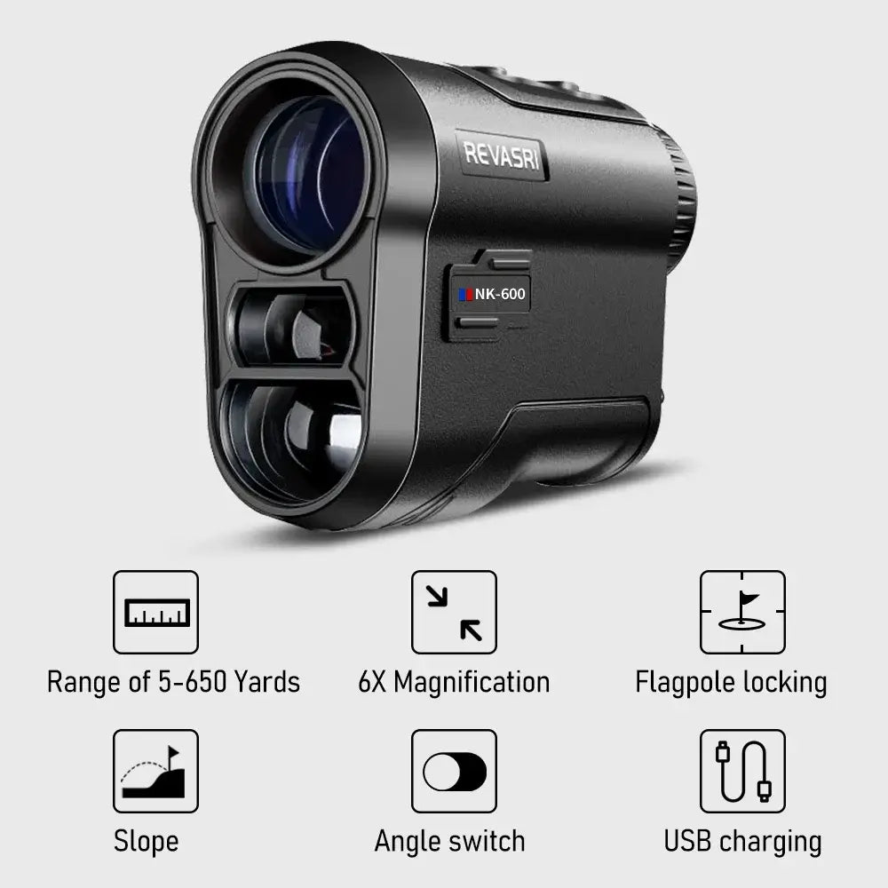REVASRI 600M/Yard Golf Laser Rangefinder Slope Compensation Sportsman Specialty Products
