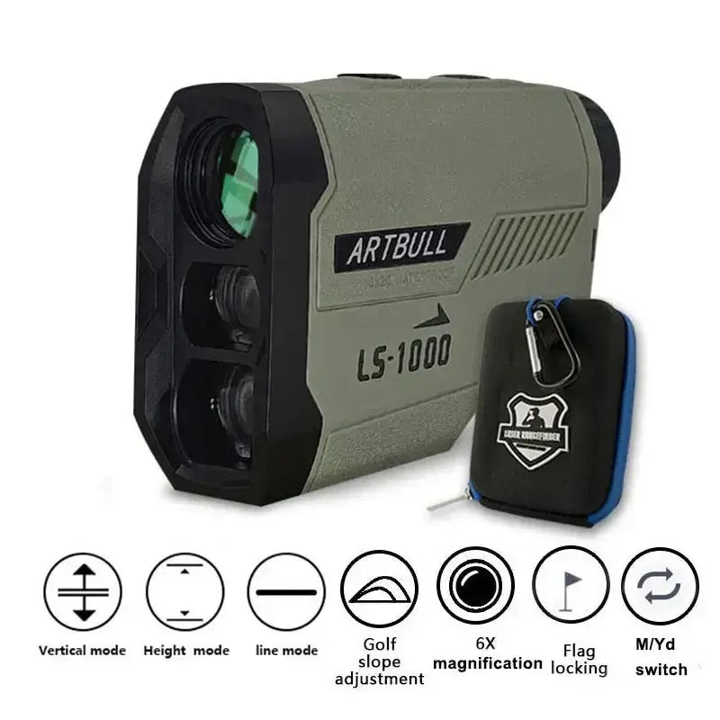 ARTBULL Laser Rangefinder Hunting Outdoor 1200M 650M Golf Rangefinder Sportsman Specialty Products