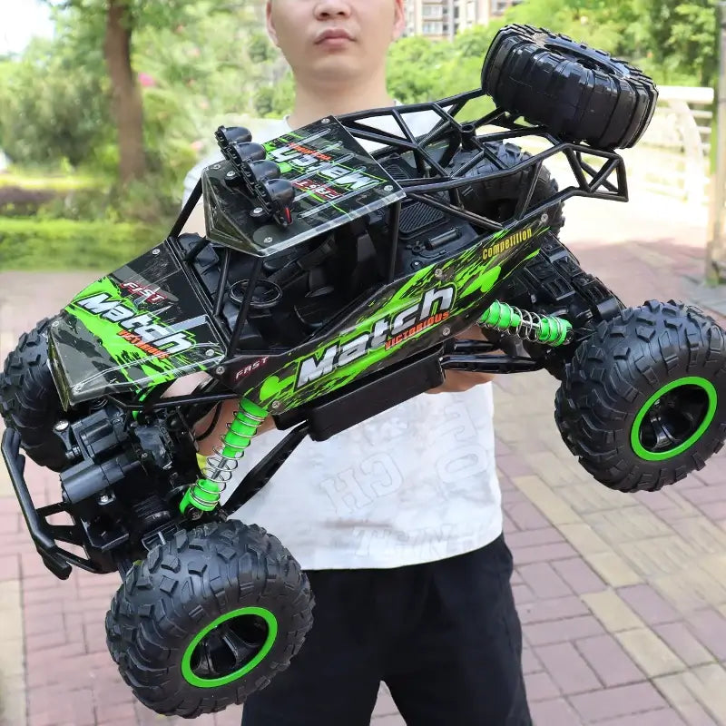 1:12 4x4 Off-Road RC Car With LED Lights 2.4G Radio Control Car Sportsman Specialty Products
