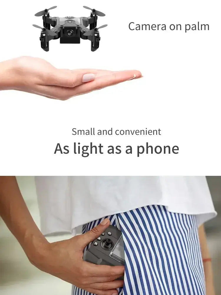 Xiaomi V2 Mini Drone Professional 8k Hd Camera 5g Wifi Fpv Air Pressure Sportsman Specialty Products