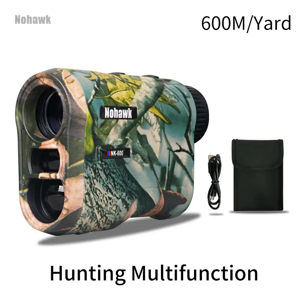 Nohawk 600M 1000Y Golf Laser Rangefinder for Hunting Range Finder Sportsman Specialty Products