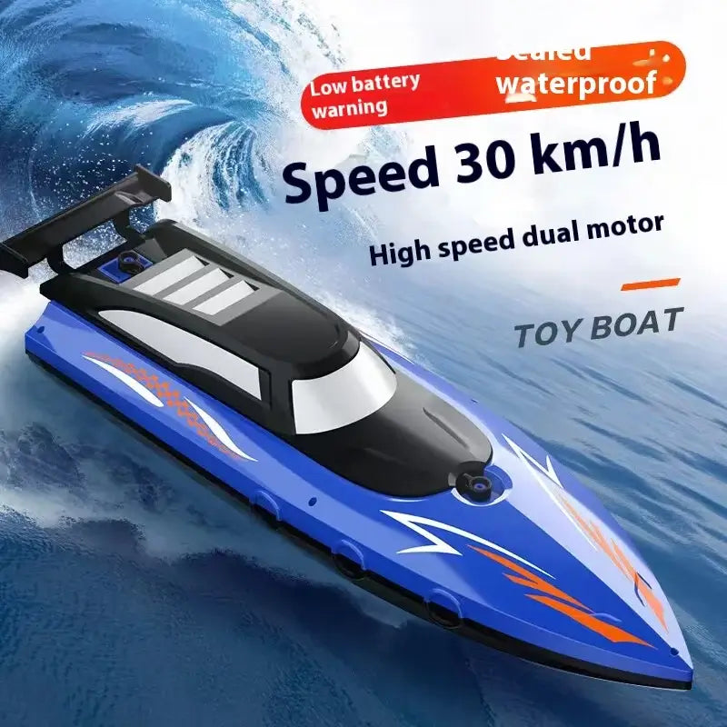 Cross-Border Remote Control Boat Electric Toy Charging 2.4G Remote Control Boat Sportsman Specialty Products