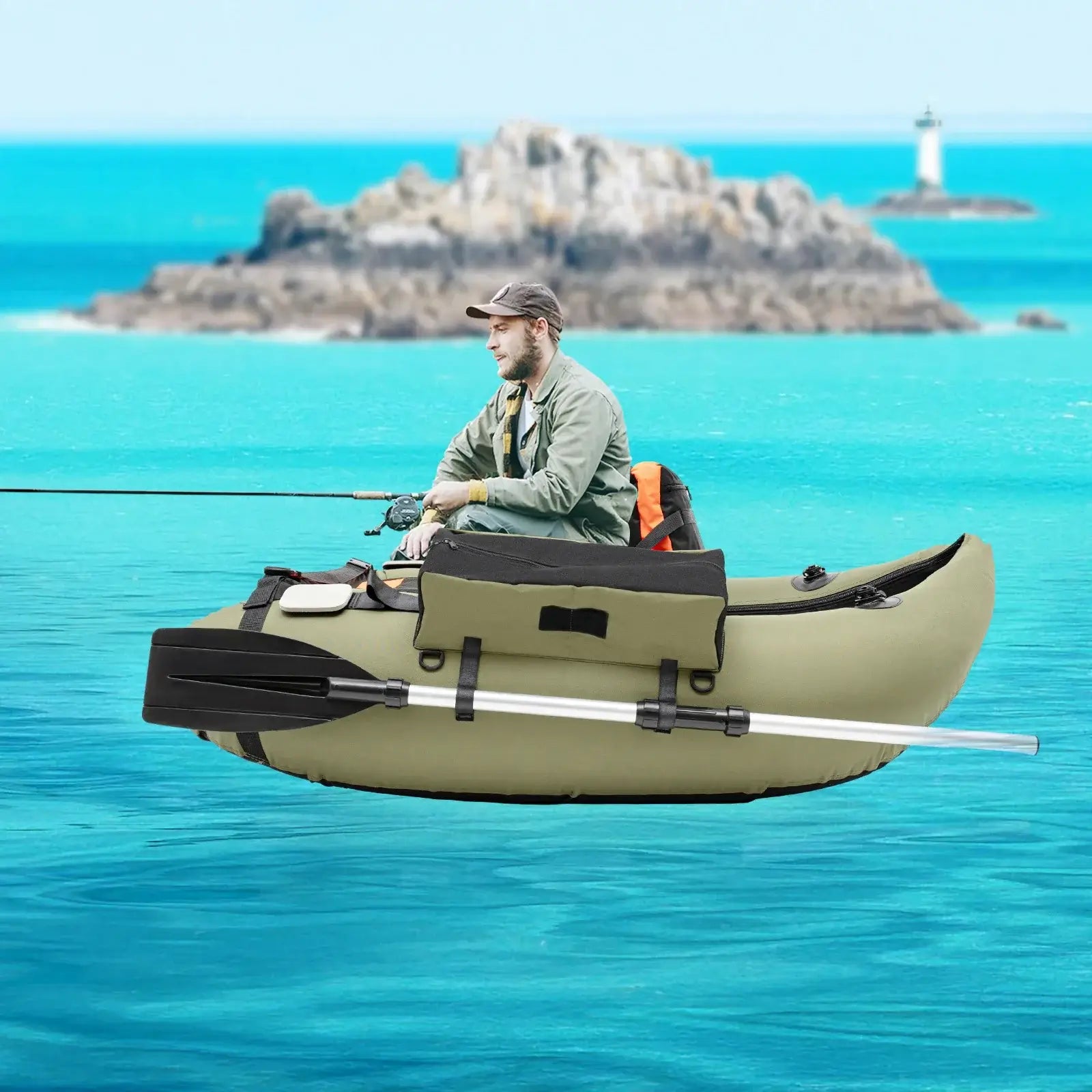 Fishing Boat Outdoor Fishing Boat Inflatable Fishing Boat Sportsman Specialty Products