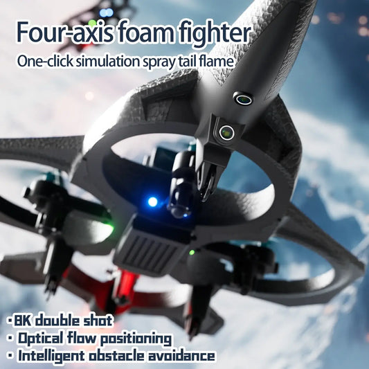 New V46 PRO RC Helicopter with Screen Control 8K Dual Camera# V46 PRO RC Helicopter with Screen Control 8K Dual Camera Master advanced aerial operations with the V46 PRO, a professional-grade RC helicopter engineered for demanding pilots. Equipped with du