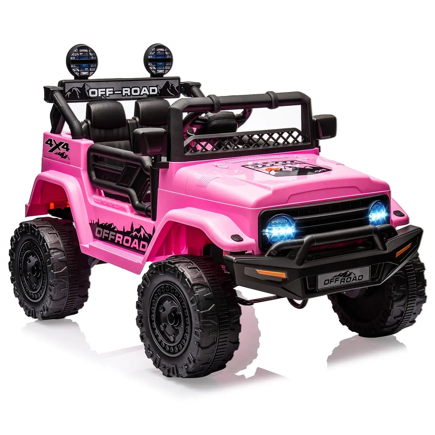 12V Kids Ride On Truck with Remote Control Spring Suspension Sportsman Specialty Products