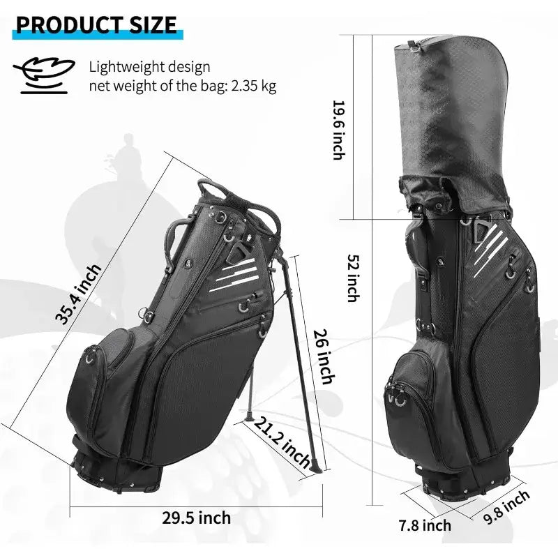 Golf Stand Bag 14 Way Full-Length Dividers with Stand Sportsman Specialty Products