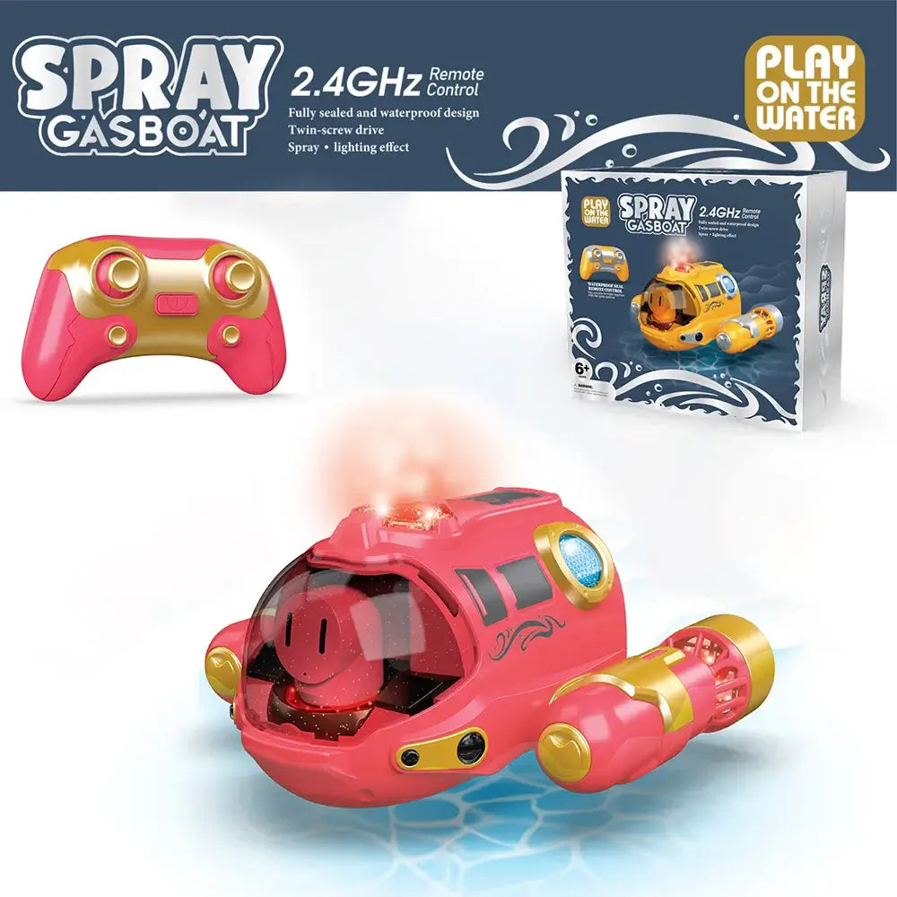 RC Boat Spray Double Propeller Remote Control Boat High Speed Sportsman Specialty Products