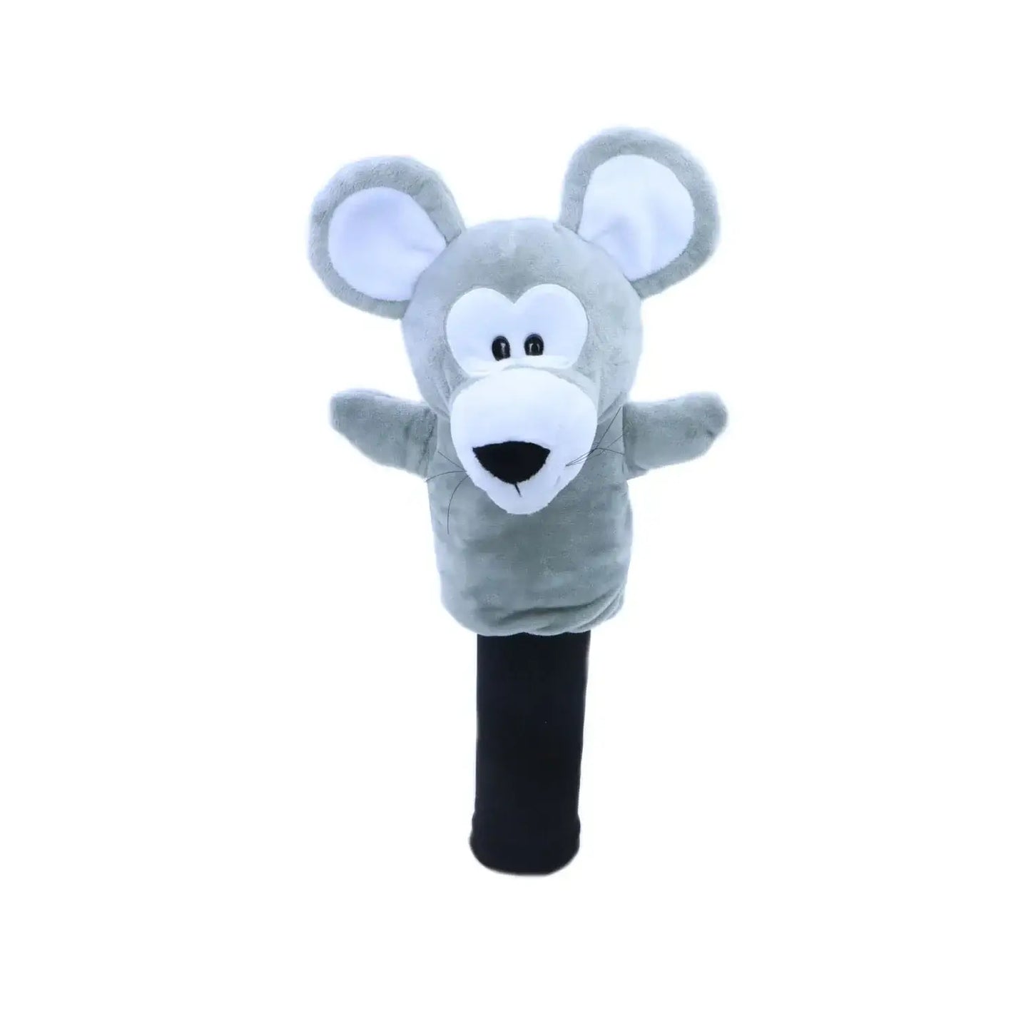 All Kinds of Animal Golf Headcovers featuring a cute gray mouse for fairway woods #3 and #5.