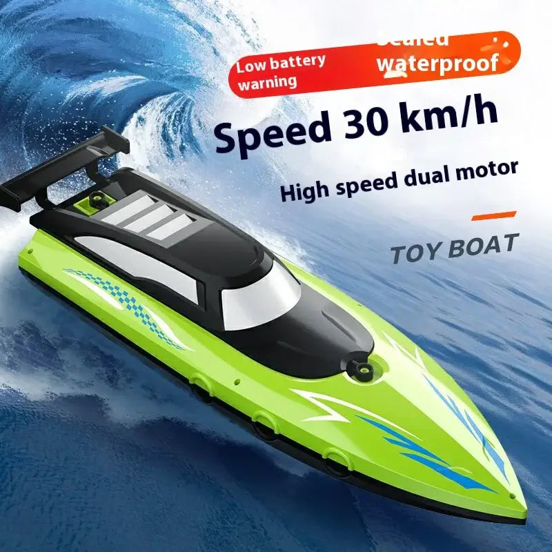 Cross-Border Remote Control Boat Electric Toy Charging 2.4G Remote Control Boat Sportsman Specialty Products