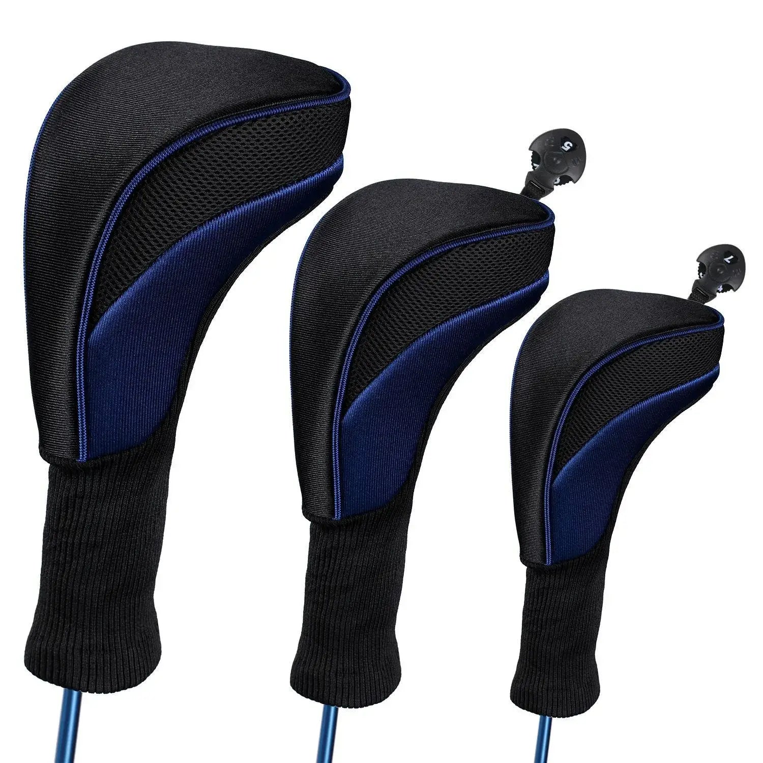 3Pcs/Set Club Heads Cover Soft Wood Golf Club Driver Headcovers Professional Sportsman Specialty Products