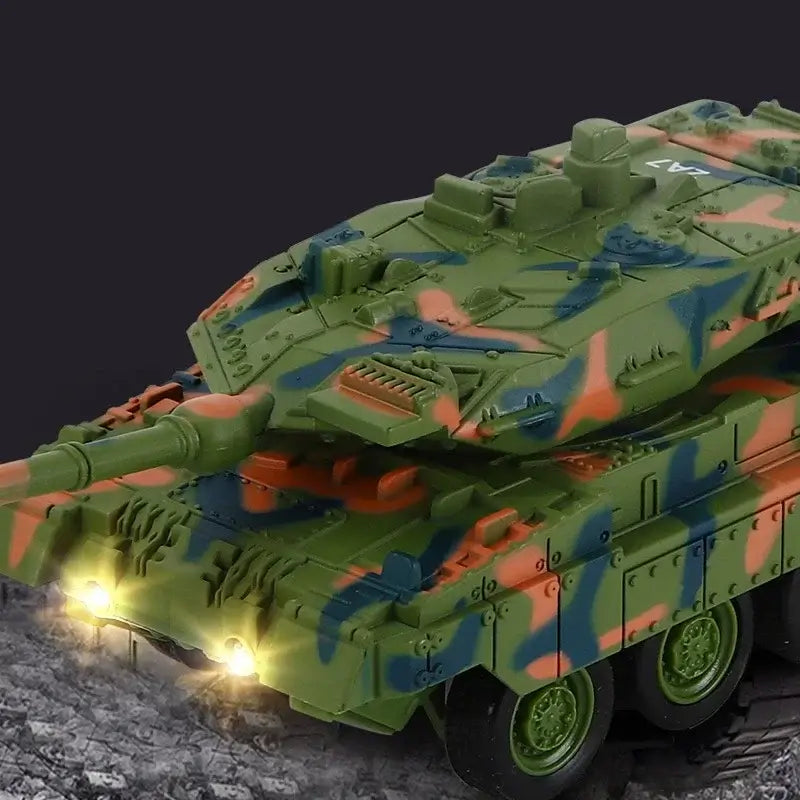 RC Tank 8012 Mini Model 40Mhz Military Toy Vehicle Sportsman Specialty Products