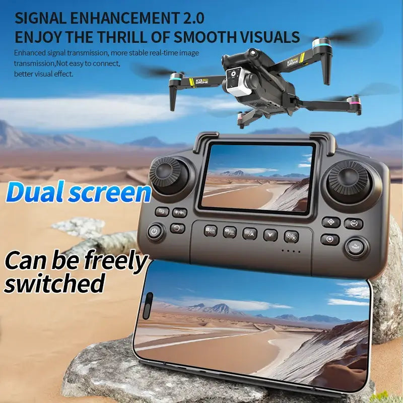 New K13MAX Drone With Screen Remote Control 8K HD Sportsman Specialty Products
