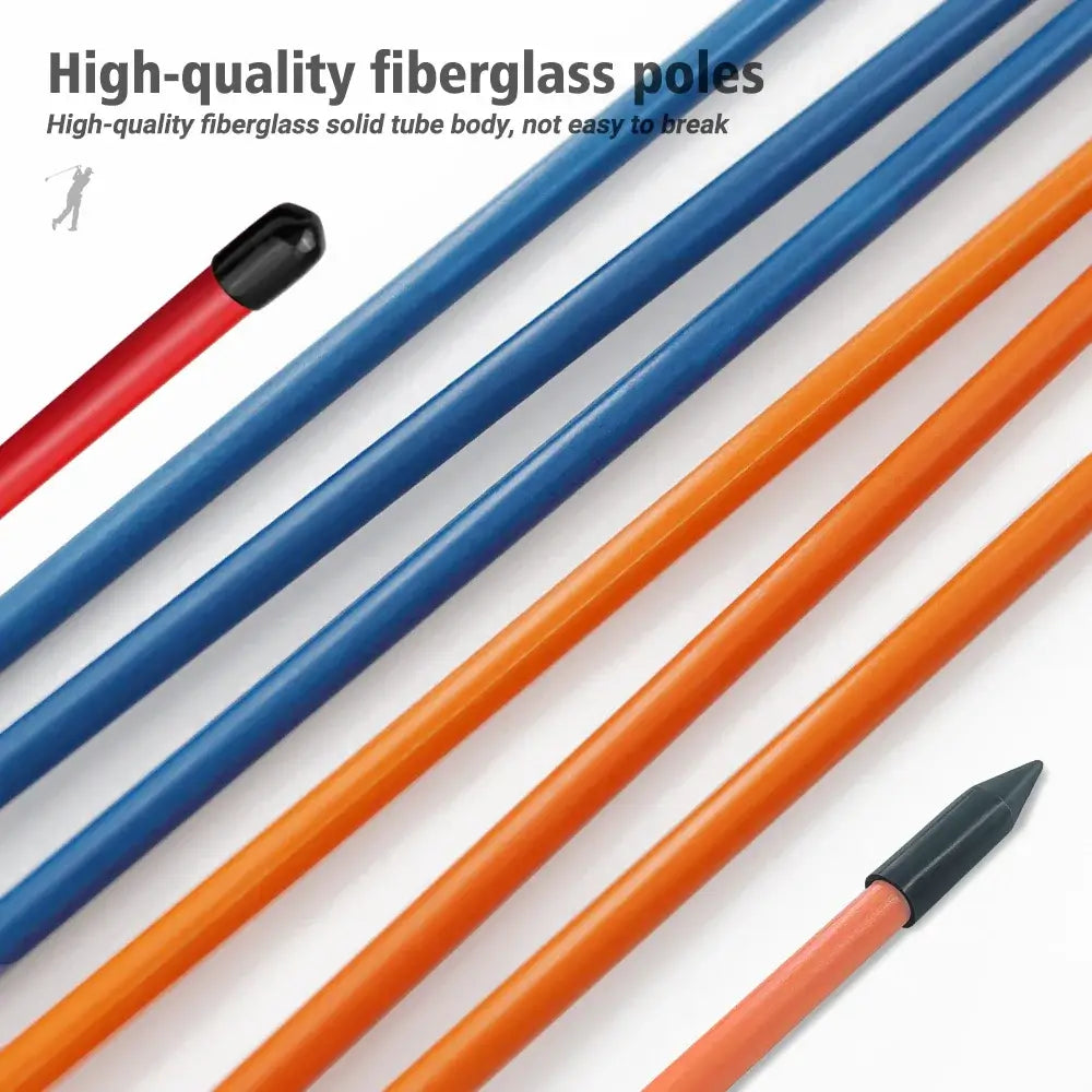 Golf Swing Training Tools Golf Alignment Sticks 2 Sets 48inch Sportsman Specialty Products