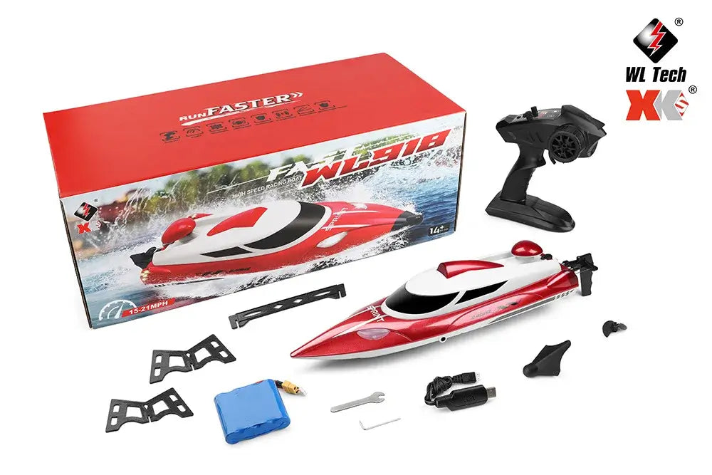 WL918 Cross border High speed Remote Control Ship Wireless Fast Boat Sportsman Specialty Products
