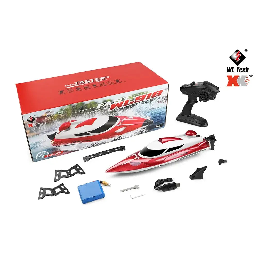 WL918 Cross border High speed Remote Control Ship Wireless Fast Boat Sportsman Specialty Products