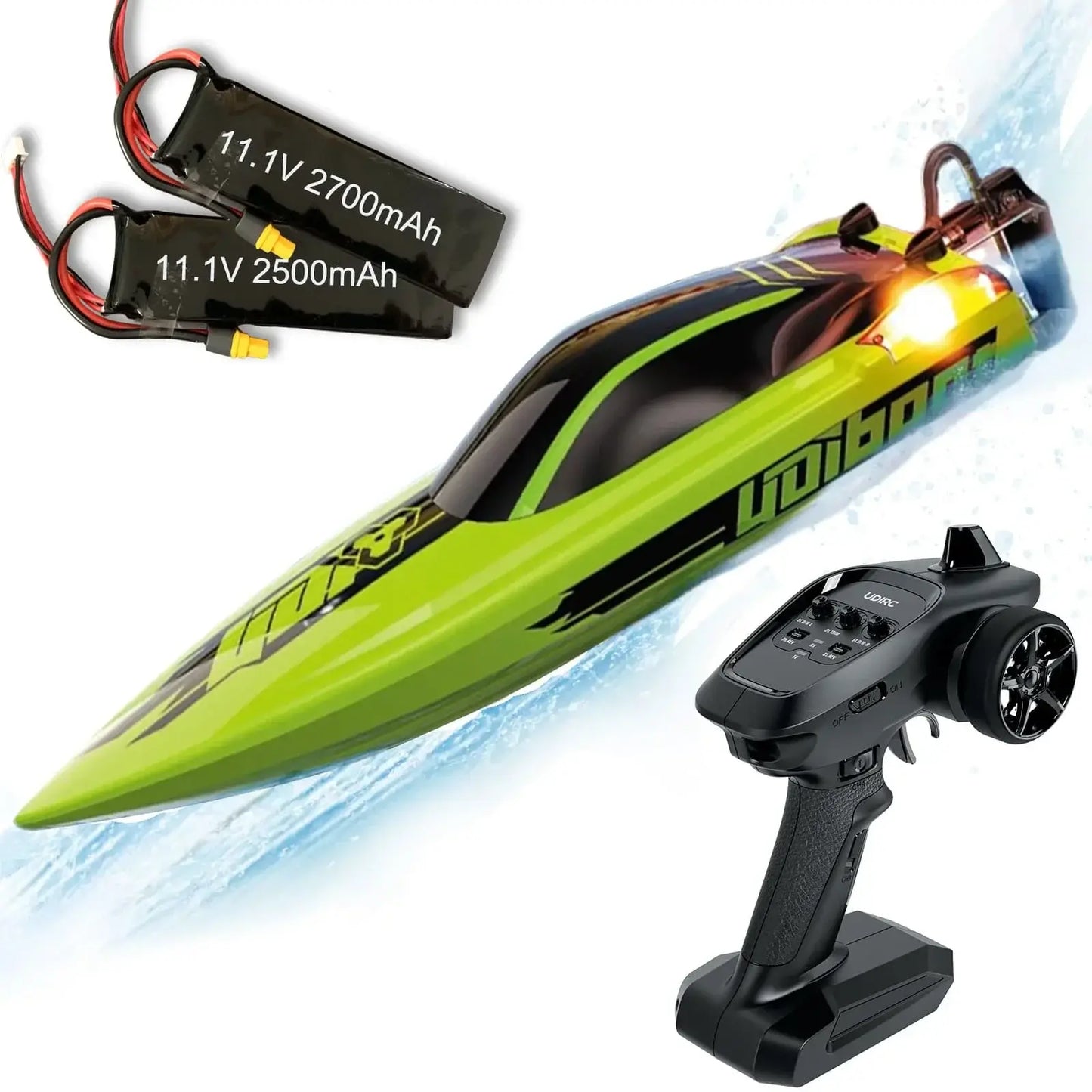 22.8 Inches UDI R/C UDI018 Large RC Speed Boat Sportsman Specialty Products