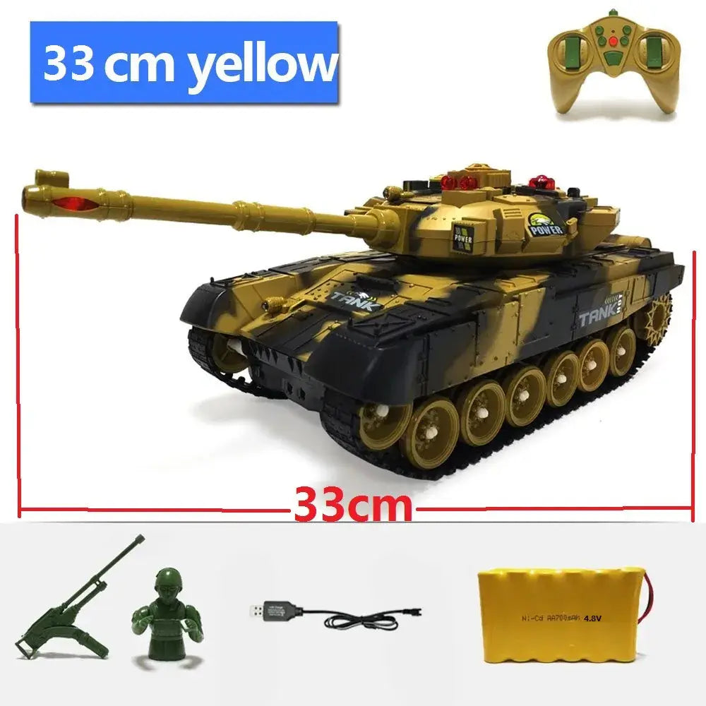 1:12 33CM Super RC Tank Launch Cross-Country Tracked Sportsman Specialty Products