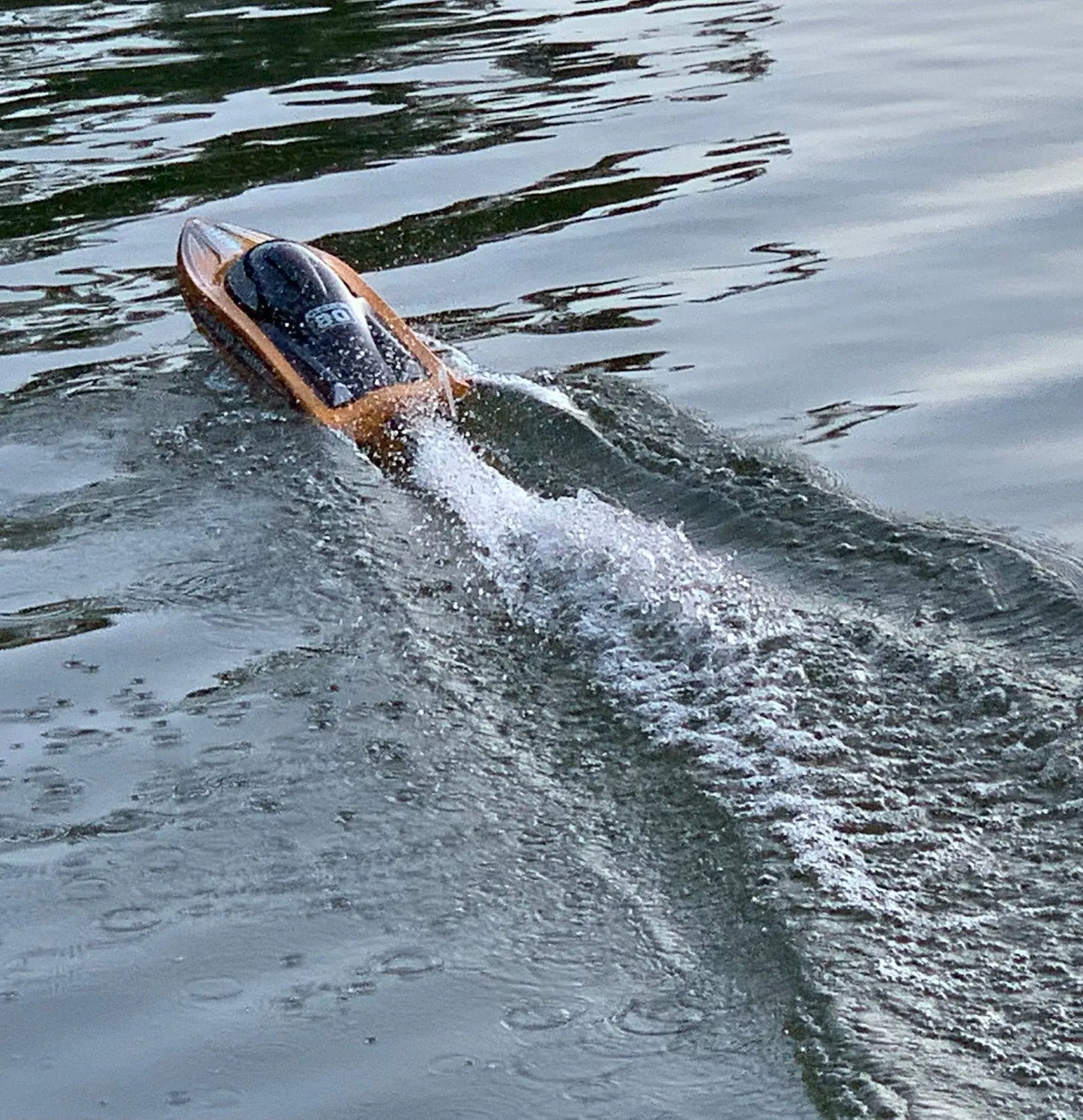 31.5" Large Remote Control Boat for Adults 798-4P Pro Brushless Speedboat 80km/h+ , Two 5200 mAh Battery for Power at Same time, Sportsman Specialty Products