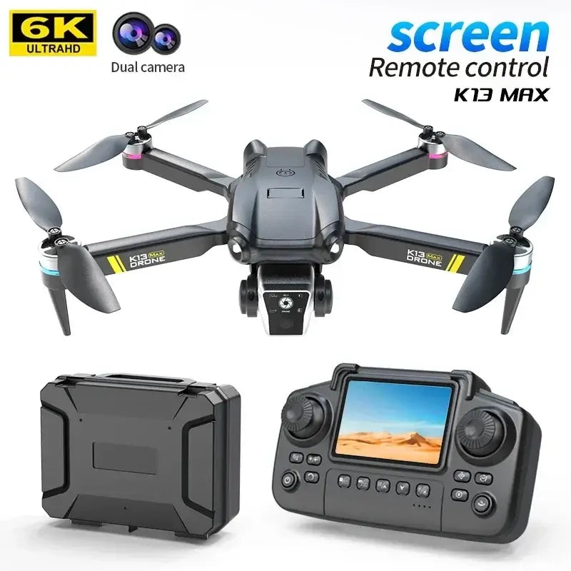 New K13MAX Drone With Screen Remote Control 8K HD Sportsman Specialty Products