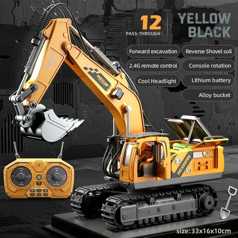 Remote Control Excavator Children's Toy
