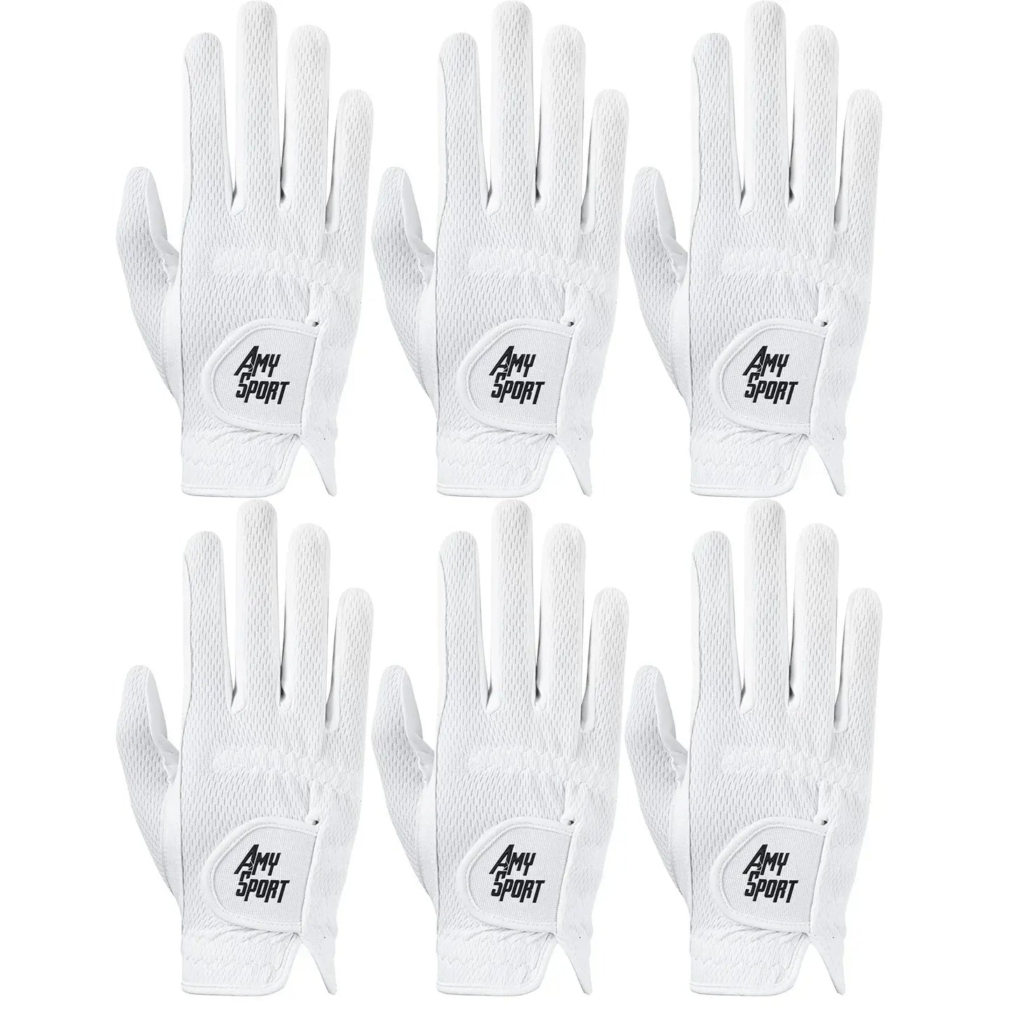 Golf Gloves Men Left Right Hand Rain Grip Hot Wet Weather Value 3/6 Pack Sportsman Specialty Products