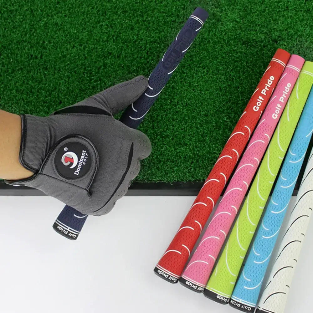 1Pair Men's Golf Gloves Microfiber Cloth Soft Fit Sport Grip Sportsman Specialty Products