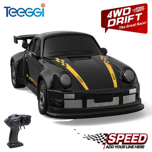1/64 2.4G High speed Drift Rc Car 4WD Remote Control Sportsman Specialty Products