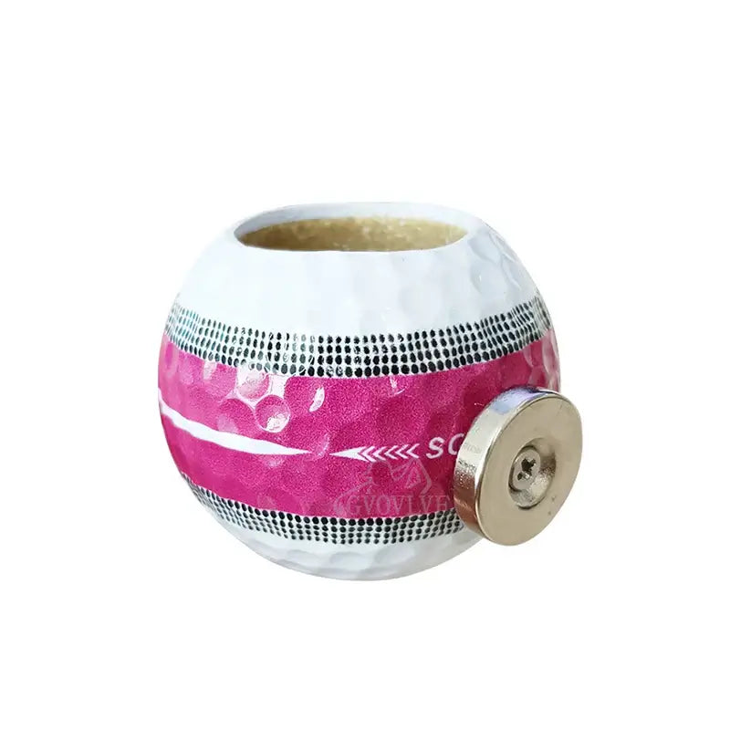 Golf Ball Appearance Cigar Holder with Magnet