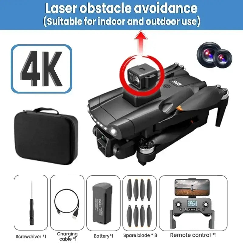 For Xiaomi V198GPS Drone ESC 8K Profesional Brushless Laser Sportsman Specialty Products