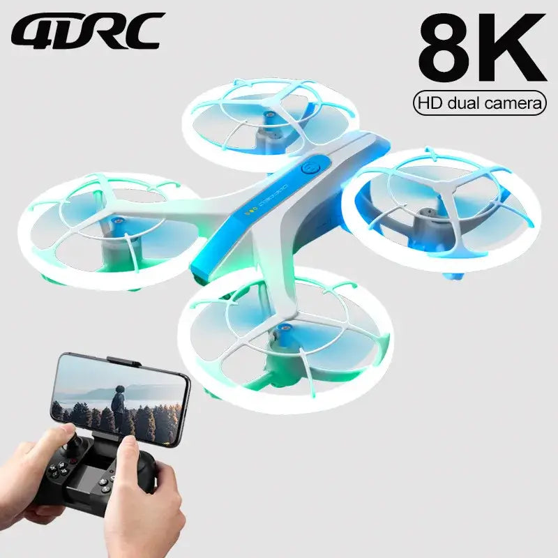 4DRC NEW V33 8K Mini Drone 4K profession HD Wide Angle Camera 360° Sportsman Specialty Products
