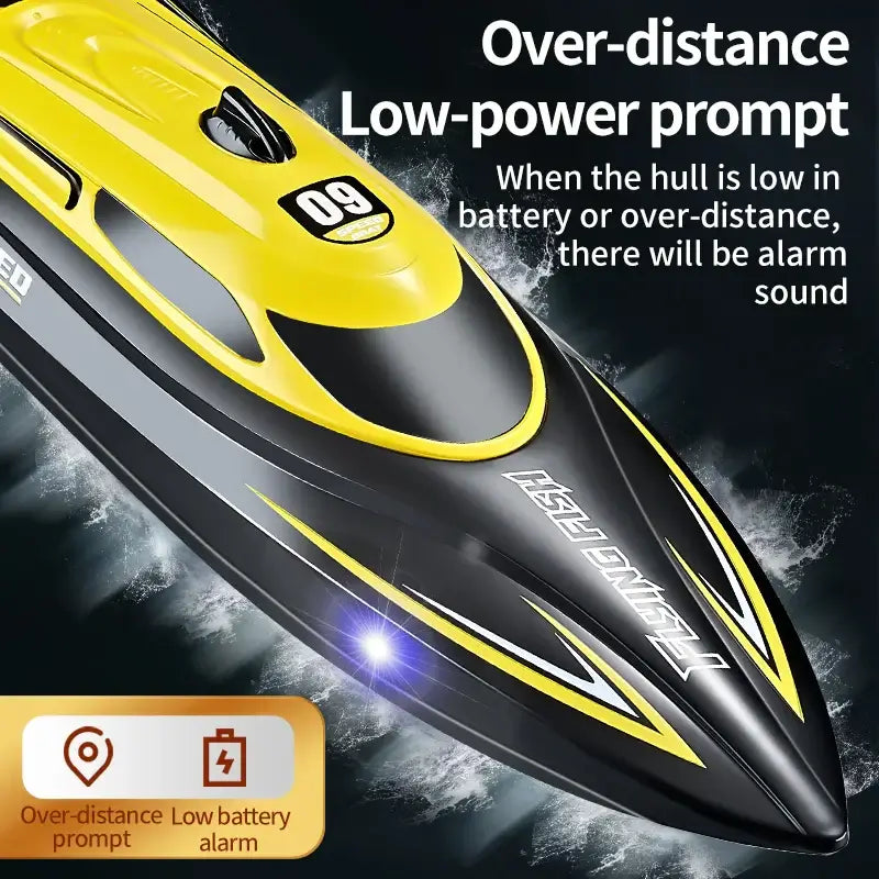 RC Battery Boat 2.4Ghz 25km/h High-Speed Remote Control Sportsman Specialty Products