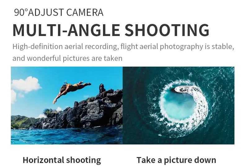 New E99Pro RC Drone 4K Professinal With 1080P Wide Angle HD Camera Sportsman Specialty Products