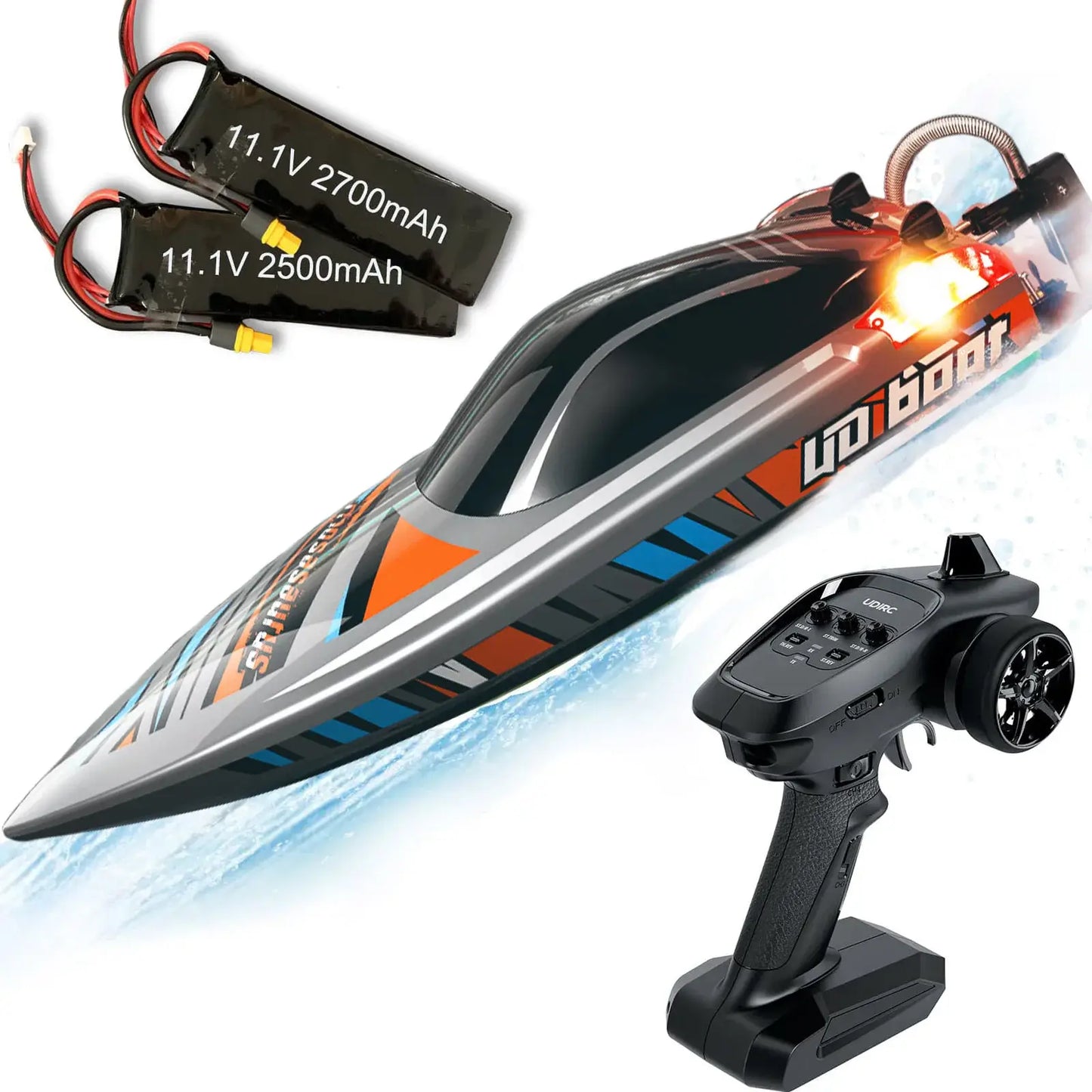 22.8 Inches UDI R/C UDI018 Large RC Speed Boat Sportsman Specialty Products