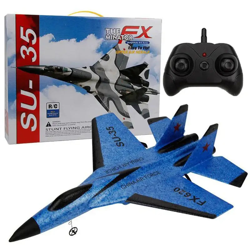 RC Foam Aircraft SU-35 Plane 2.4G Radio Control Glider Sportsman Specialty Products