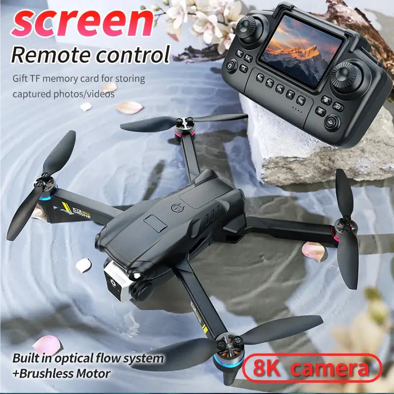 New K13MAX Drone With Screen Remote Control 8K HD Sportsman Specialty Products
