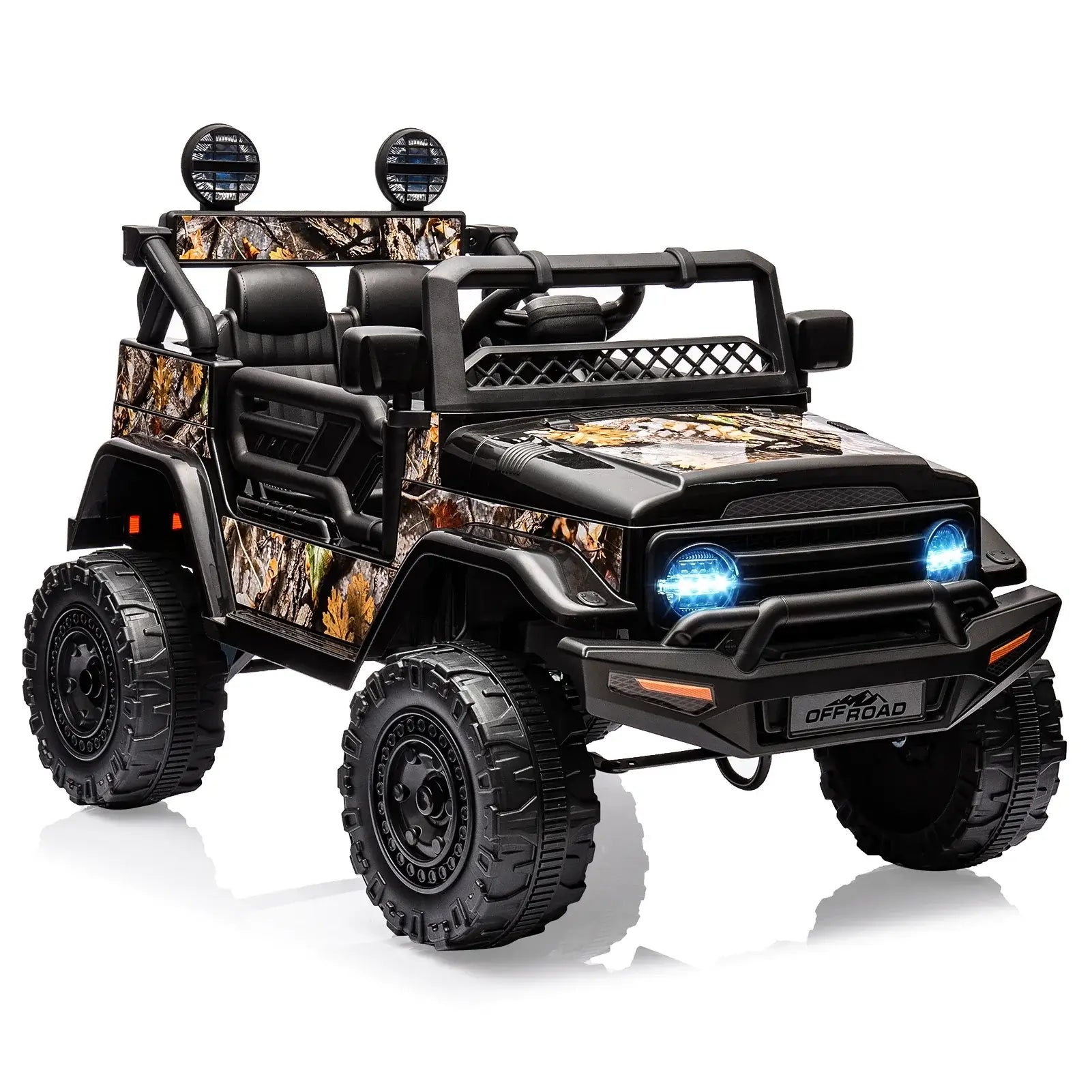 12V Kids Ride On Truck with Remote Control Spring Suspension Sportsman Specialty Products