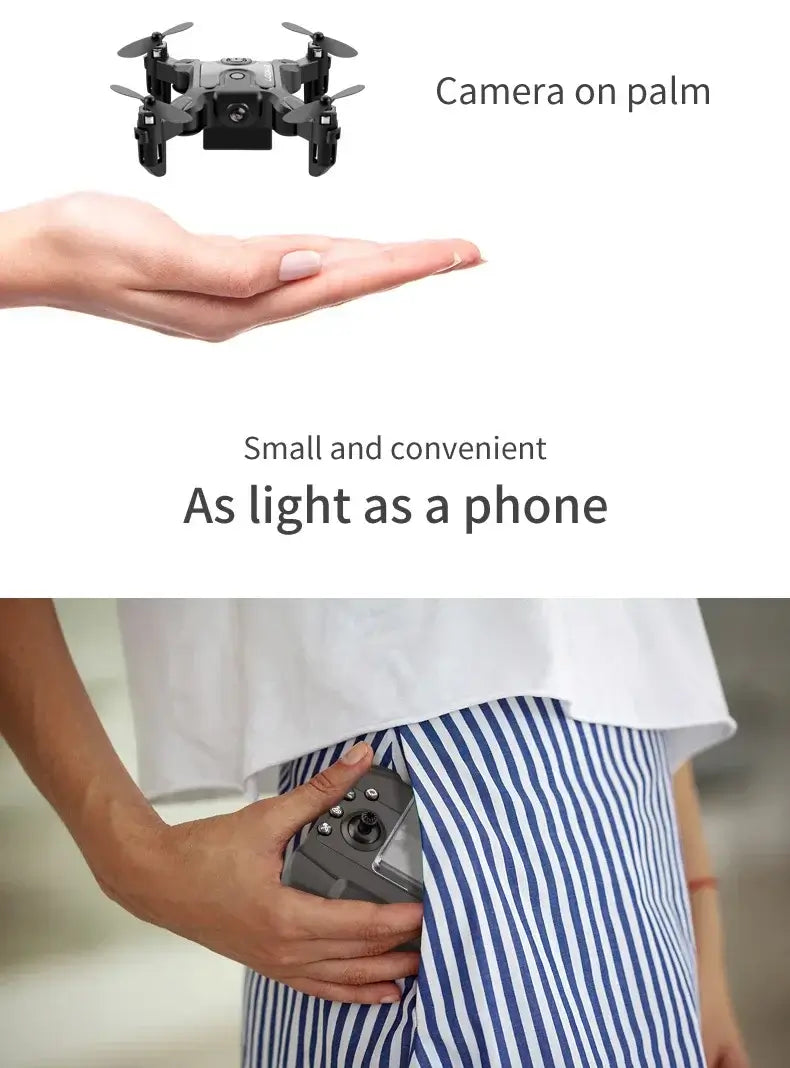 Xiaomi V2 Mini Drone Professional 8k Hd Camera 5g Wifi Fpv Air Pressure Sportsman Specialty Products