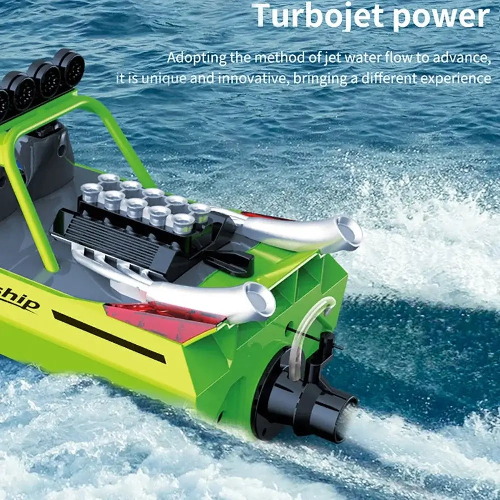 TY725 RC Boat TURBOJET PUMP High-Speed Remote Control Jet Boat Sportsman Specialty Products