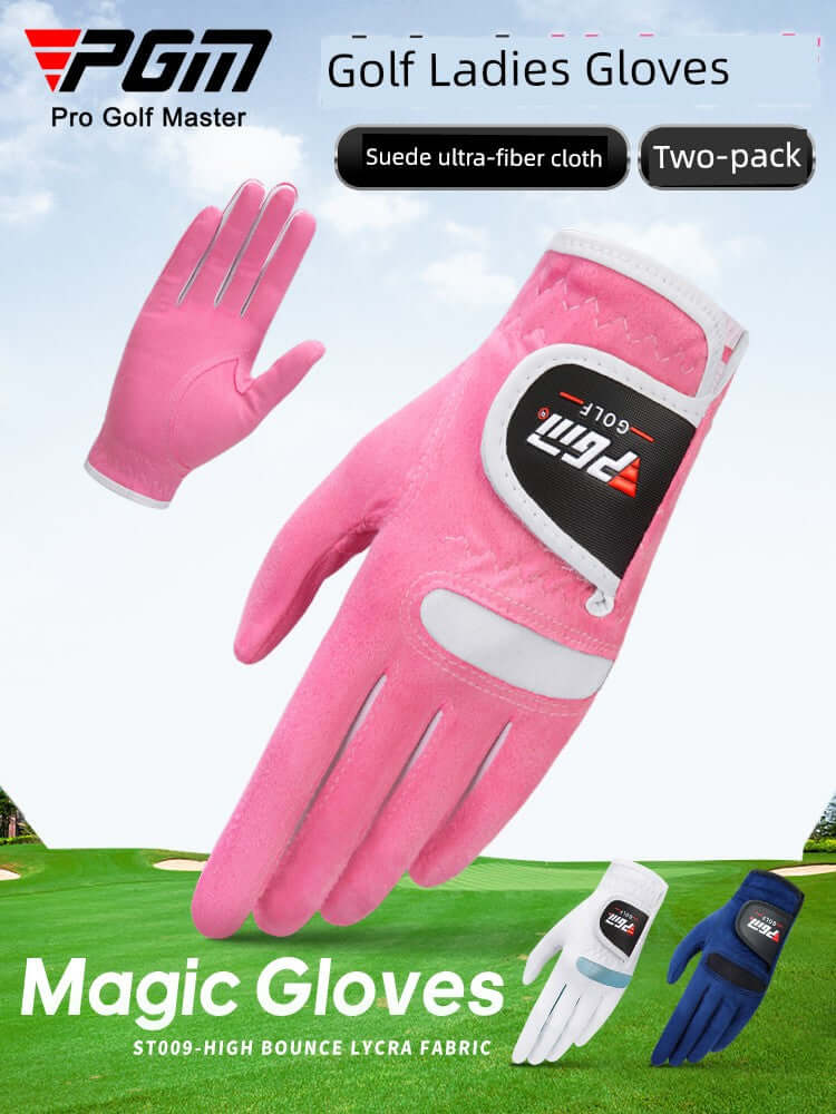 PGM Microfiber Cloth Non Slip Breathable Golf Gloves Sportsman Specialty Products