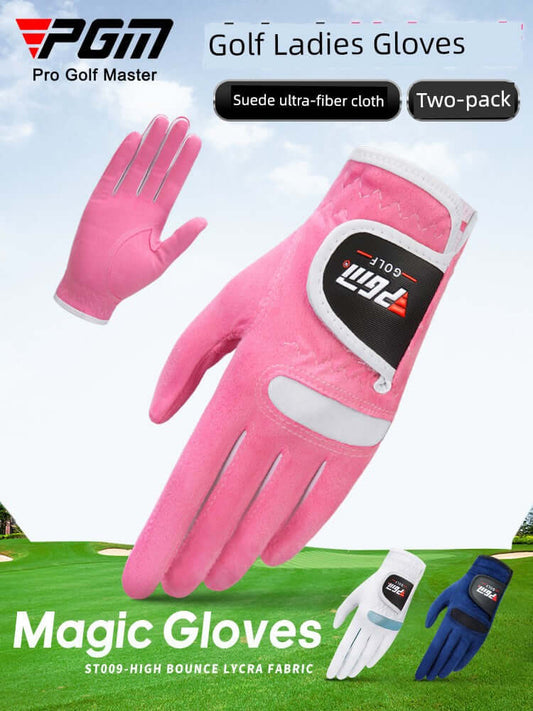 PGM Microfiber Cloth Non Slip Breathable Golf Gloves Sportsman Specialty Products